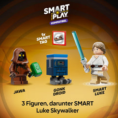 LEGO Star Wars 75420 SMART Play : Luke's Landspeeder - Compatible Interaktives Spielzeug inkl. Figurine SMART Tag et Luke Skywalker - Idée cadeau pour les fans de garçons, de filles et d'Erwachsene à partir de 6 ans