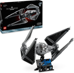 LEGO Star Wars TIE-Abfangjäger, ensemble créatif dans la série Ultimate Collector pour enfants, modèle d'un modèle de pierre de taille, cadeau pour les fans, ensemble de pièces, UCS-Set 75382