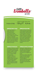 Caffè Trombetta ESE Kaffeepads, Italien Kaffee, Richhaltiges Aroma und samtiger Gesmack Biologisch - 1 Packungen zu je 18 Kaffeepads