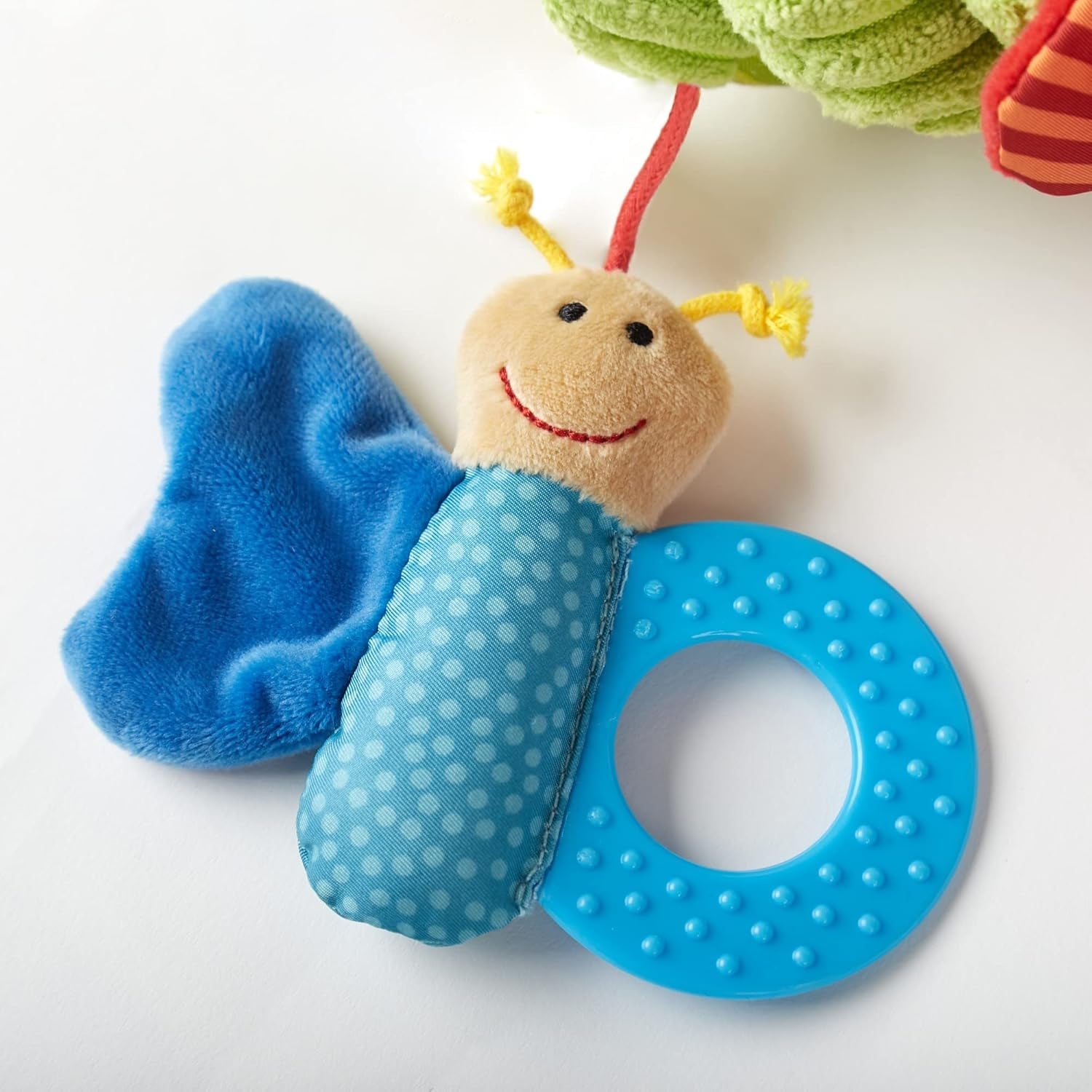 SIGIKID 42249 Fluture spiralat activ Baby Activity On Tour fete jucărie pentru copii recomandată de la naștere multicolor Jucarii Bebe Naty Shop