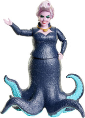 Mattel DISNEY Ariel, Sirène - Ursula avec tentacules, collier amovible et coiffure lavande pour un plaisir de coiffure sans fin, convient aux enfants à partir de 3 ans, HLX12 Naty Shop Dolls