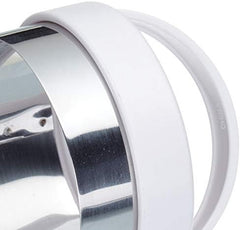 KitchenCraft Emporte-pièces ronds en acier inoxydable avec poignées en plastique, lot de 3 : 5 cm, 6 cm, 7,5 cm, empilables