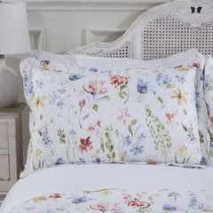 Emma Barclay Spring Meadow Ensemble de couvre-lit matelassé floral Spring Meadow Couvre-lit pour lit double Multi, Polyester Emma Barclay Lits et couvertures