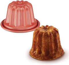 Lot de 3 cannelés Tefal Creabake J3059004 Orange Scénario