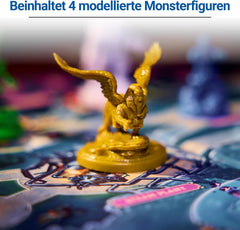 Ravensburger 22892 - Horrified: Lumea Monștrilor - Joc de societate cooperativ și captivant pentru vârste de 10 ani și peste, pentru seri de jocuri cu prietenii sau familia, pentru 1-5 fani Horrified