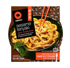 Bol Udon Teriyaki au sésame, plat prêt à micro-ondes, 240 g