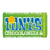 Tony's Chocolonely - Chocolat noir aux amandes et sel marin 90g