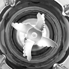 WMF Küchenminis Kompaktmixer, Mini Standmixer, 400 Watt, Standmixer Klein, Glasbehälter 0,8 L, Pulsstufe, Cromargan Matt Kitchen Naty Shop