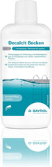 BAYROL Gel nettoyant piscine Decalcit 1 L pour éliminer les dépôts calcaires des parois et fonds de piscine - Formule très efficace - Dissout les saletés persistantes, le calcaire et les dépôts métalliques