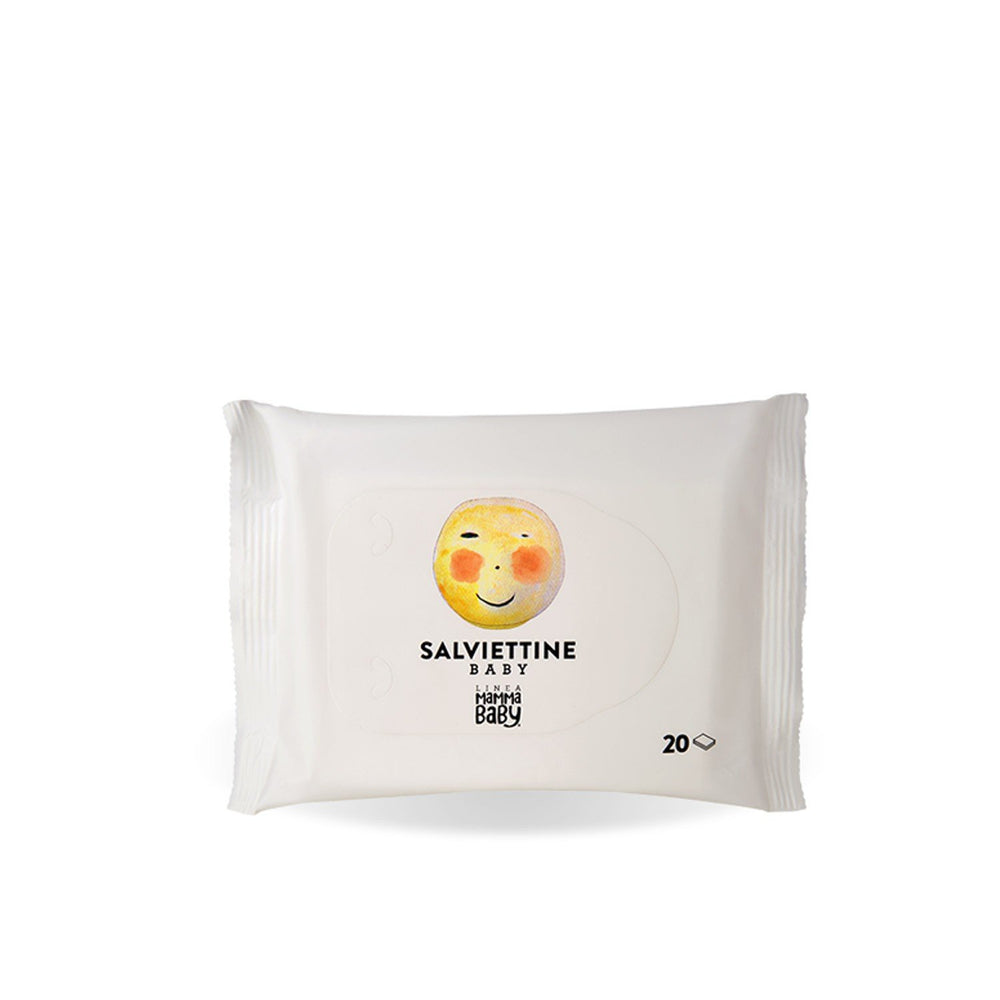 Ligne Mammababy - Lingettes nettoyantes émollientes (20 pièces)
