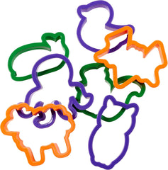 Wilton Tropical Party Lot de 3 emporte-pièces : emporte-pièces tropicaux, emporte-pièces : poisson, chien, chat, oiseau, papillon et plus encore, pâtisserie de cuisine, bricolage – Set/50, multicolore