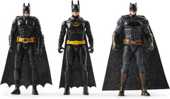 Coffret Ultimate Batman comprenant 3 figurines Batman (10 cm) issues des films Batman Returns, The Dark Knight et Batman V. Superman. A partir de 3 ans Figurines Naty Shop