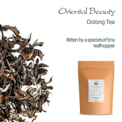 Oriental Beauty Thé Oolong de Taiwan - Dongfang Meiren Thé taïwanais - Wu Long White Tips ou Thé Bleu Wu Long Thé Thé bleu oriental Thé bleu Thé Olong Thé Olong Thé Oolong biologique Thé Oolong