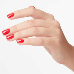 Vernis à ongles OPI dans les tons de rouge et d'orange - Vernis à ongles à séchage rapide, résistant aux éclats et longue tenue - dure jusqu'à 7 jours - avec pinceau ProWide extra-large