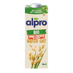 Alpro Bio Haferdrink sans Zucker – 8 x 1 l