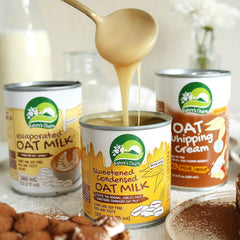 Lait d'avoine concentré végétalien Nature's Charm - Café et desserts
