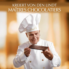 Lindt EXCELLENCE Pâte Aux Paillettes Et Caramel - Chocolat Noir Fin Au Goût Intense De Cacao