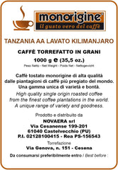 Café Arabica en grains Tanzanie AA Lavato Kilimanjaro - 1 Kg