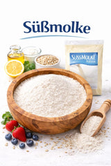 Allgauer Naturprodukte Poudre de lactosérum doux 1000 g - Polyvalent pour les boissons