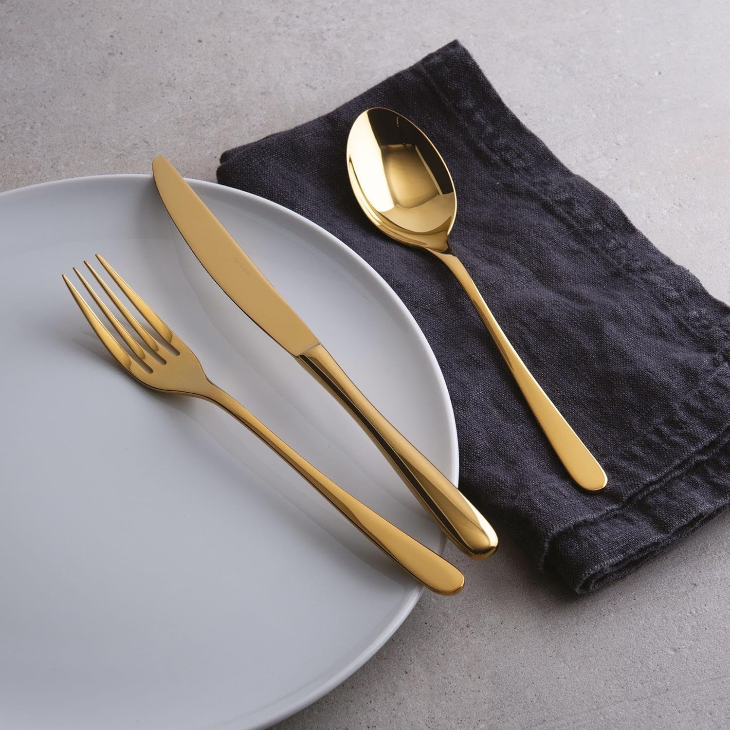 Sambonet 52553G81 - Taste Golden set de tacâmuri 24 piese Bucatarie Naty Shop