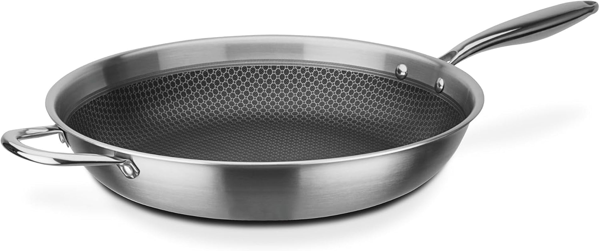 GSW 868525 Inoxxa Black, tigaie cu structură alveolată Oale si Tigai Naty Shop 36Cm