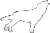 Städter 066045 Boîte à biscuits Wolf env. 7,5 cm Acier inoxydable, 30 x 30 x 30 cm