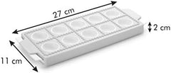 Forme Tescoma pour raviolis ronds, support pour 10 pièces.