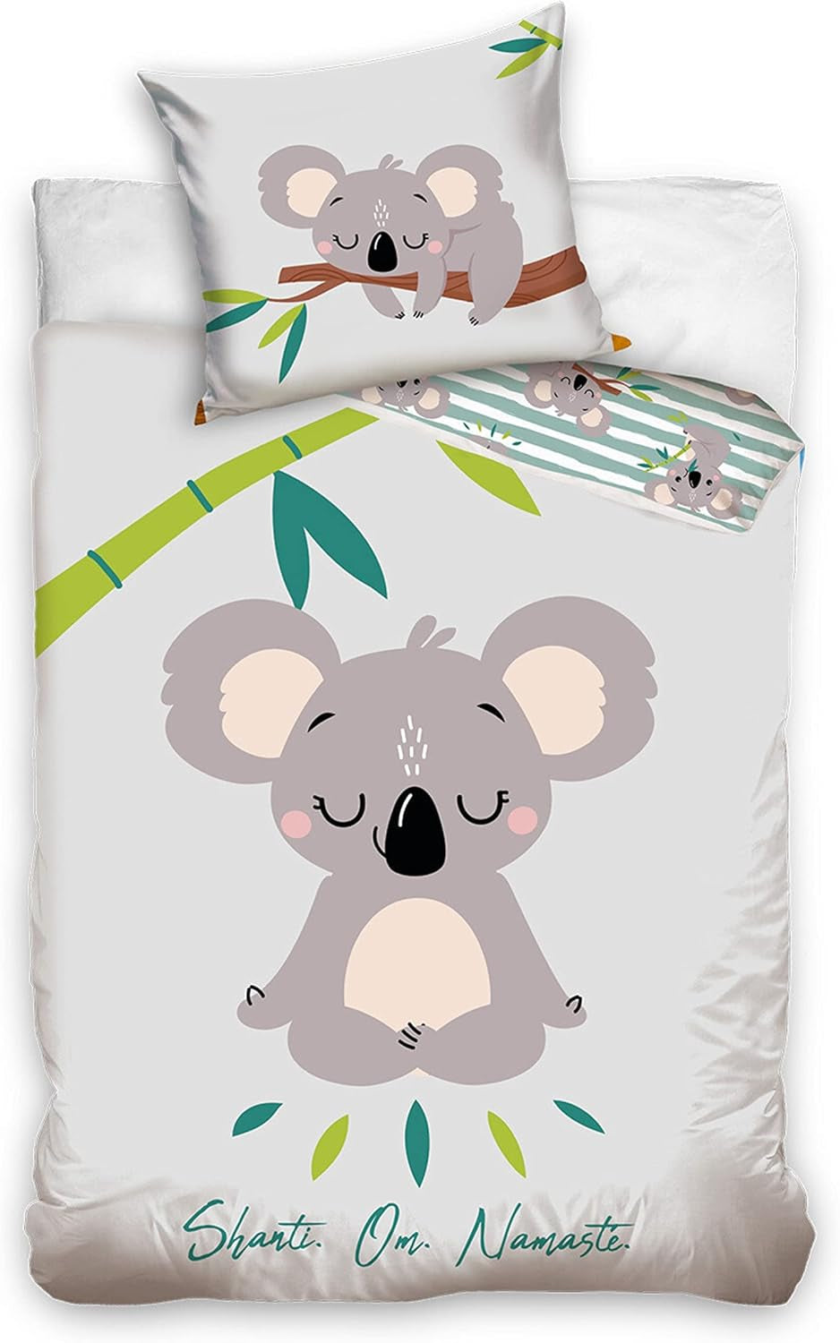Linge de lit enfant et ado, mixte, Ursulet Koala, coton Linge de lit - enfant Naty Shop Default Title