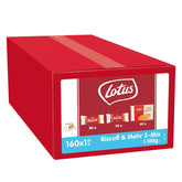 Biscoff Lotus | Biscuits Caramélisés, Biscuits Caramélisés au Chocolat et Gallette Bretone | 160 biscuits emballés individuellement | Uniquement des ingrédients naturels | 160x1| 1,1 kg