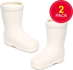 Baker Ross Pots en céramique « Wellies » pour enfants (paquet de 2)