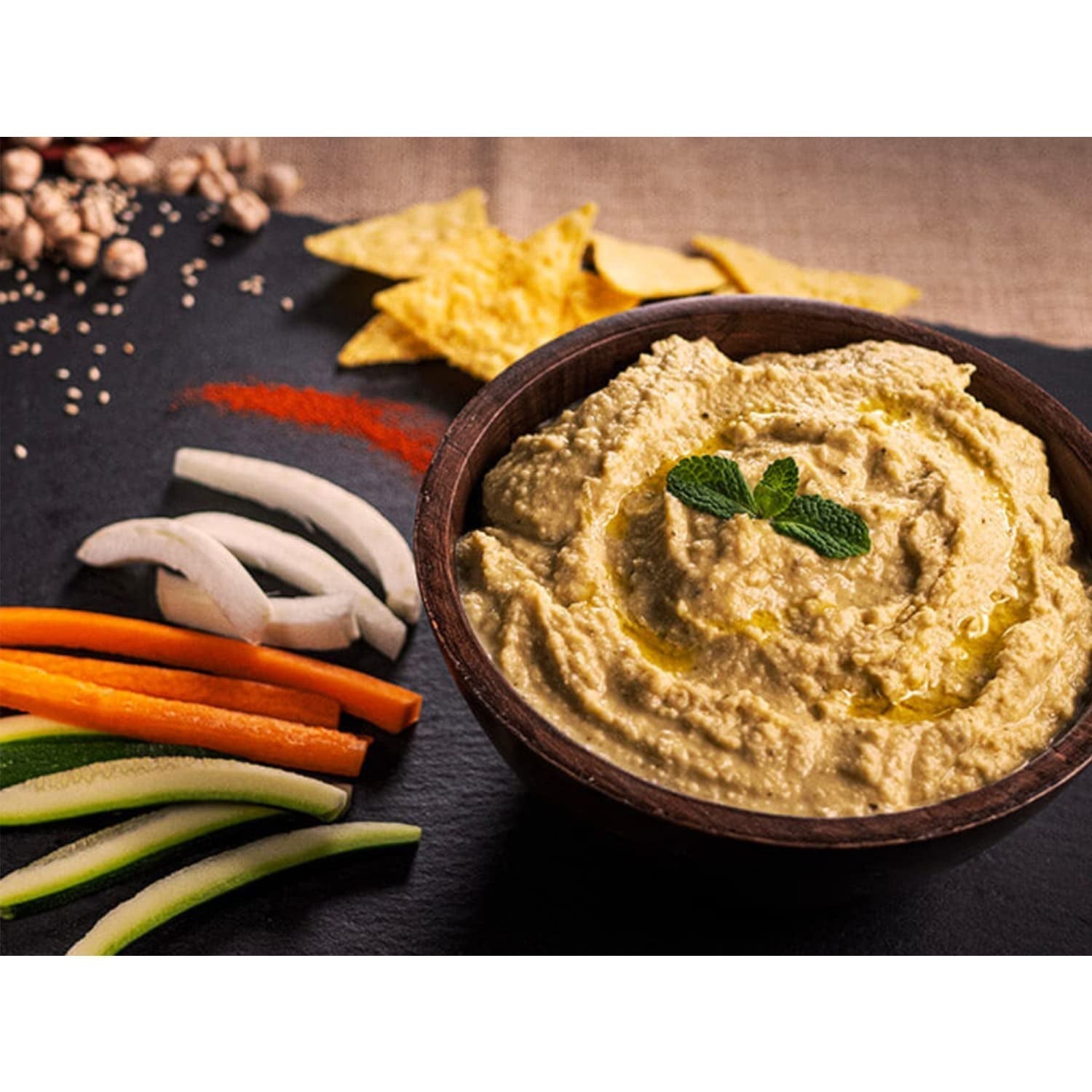 , Năut organic de 5 kg, leguminoase organice uscate din cultivare controlată, Cereale Naty Shop