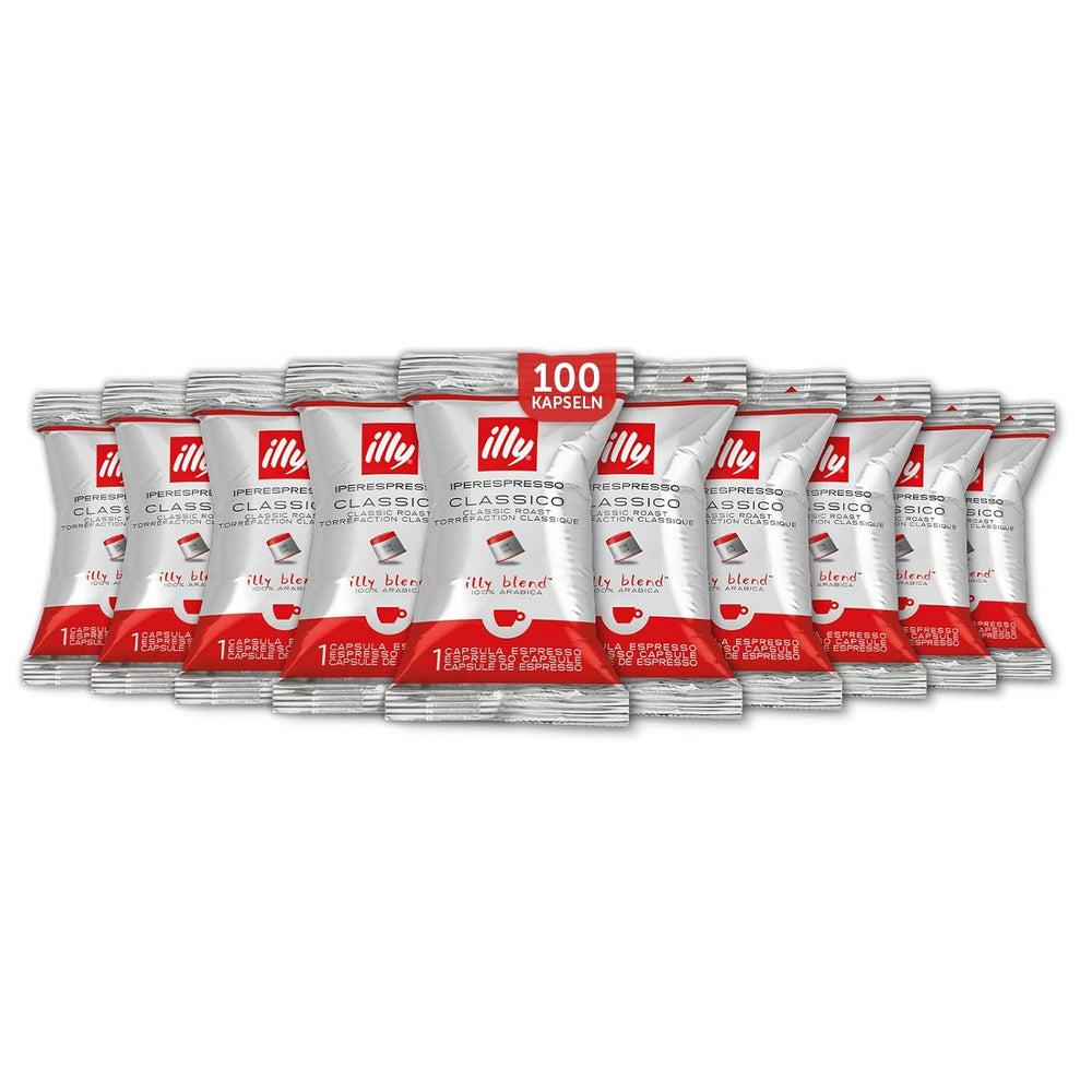 illy Iperespresso Kaffeekapseln classique Röstung CLASSICO, Packung mit 100 Kapseln