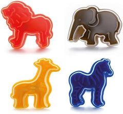 734700 Cisailles Safari avec éjecteur, 4 pcs