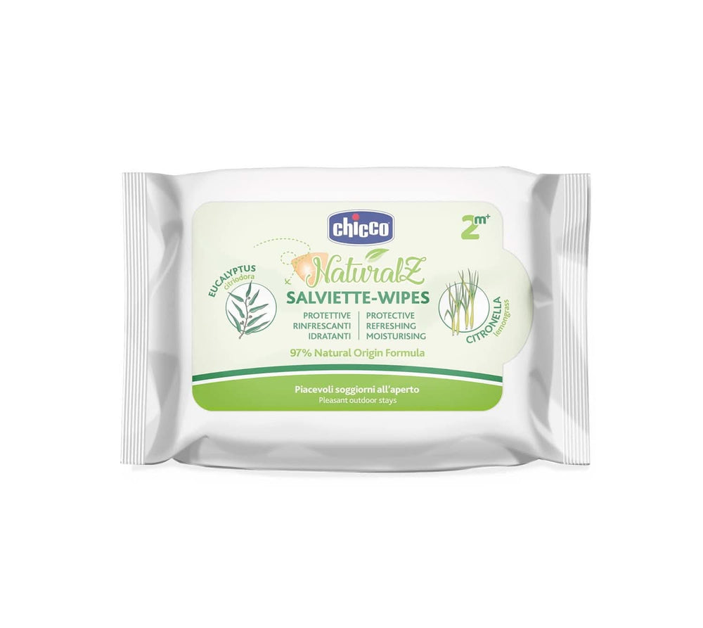 Lingettes nettoyantes CHICCO Naturalz, 20 pièces Lingettes humides pour bébé Naty Shop
