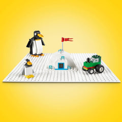 LEGO 11026 Plaque de base carrée blanche classique avec empreintes 32 x 32 comme ensembles de base Jouets de construction Besuche den LEGO-Store