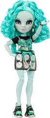 Rainbow High Shadow High Serie 3 - Berrie Skies - Vert Modepuppe - Tenues modernes et plus de 10 accessoires de jeu de Bunte - Idéal pour les enfants de 4 à 12 ans et les petits