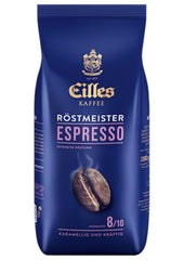 EILLES Café Expresso 4x 1000g (4000g) - Café expresso en grains de qualité supérieure