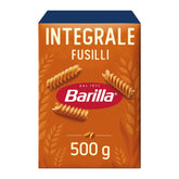 Barilla Pasta Integrale Fusilli – Pâtes de semoule aux fibres naturelles, 500 g