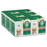 STARBUCKS Caffè Latte par Nescafé Dolce Gusto Kaffeekapseln 6 x 12 (72 Kapseln)