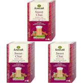 Thé biologique Sweet Chai, 20 sachets de thé, 40 g (paquet de 3)