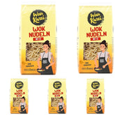 Nouilles Wan Kwai Wok 250g : Des délices frits avec de vrais œufs, préparés en un instant pour de délicieux repas poêlés. Simple, savoureux, asiatique ! (Paquet de 5)