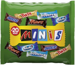 Packet Mix, Mars, Snickers, Bounty, Twix, Milky Way et autres bonbons au chocolat Naty Shop