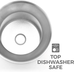 Service à thé Yerba Mate balibetov (tasse à Mate) en acier inoxydable avec bombilla (paille) pour maté, ensemble Yerba Mate facile à nettoyer et très résistant (BOIS)