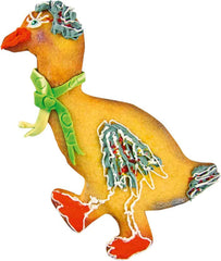 Städter 109131 Moule à biscuits oie avec tige, acier inoxydable, 17 cm, argent