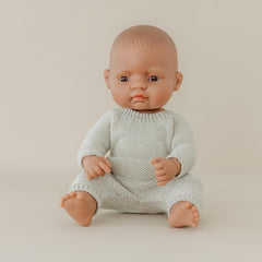 Miniland 31037 - Bébé Südamericanischer Junge Tüte - sans sous-vêtements, 32 cm