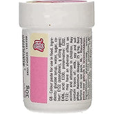 Colorant alimentaire concentré Funcakes Paste Color Rose ; pour pâte, crème, fondant, massepain, pâte à modeler et pâte à fleurs. Halal et casher. 30g