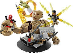 LEGO Marvel Spider-Man contre. Sandman : Showdown Superhero Toy avec figurines, dont lézard et jeu de rôle électrique, cadeau pour les amateurs d'action, garçons et filles 76280 Jeux de construction Besuche den LEGO-Store