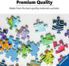 Ravensburger puzzle pentru copii - 12895 Paradisul delfinilor - Puzzle pentru copii de peste 9 ani, cu 300 de piese în format XXL Puzzle Naty Shop