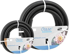 Tuyau spiralé Oase 57529 (Ø 19 mm), 5 m - Tuyau de bassin de haute qualité pour jardin et bassin, tuyau d'eau flexible, utilisable comme tuyau d'aspiration, tuyau de pompe, noir