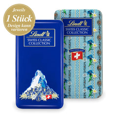 Boîte de chocolats Lindt Swiss Classic Collection | Tablettes de chocolat au lait | Mini-barres de chocolat | 185g | Cadeau chocolat